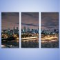 Stretched Canvas Print Three Panels Canvas Horizontal Print Wall Decor For Home Decoration
