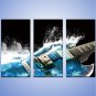 Stretched Canvas Print Three Panels Canvas Horizontal Print Wall Decor For Home Decoration