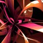 Stretched Canvas Print Art Abstract Fantasy Flower Set of 3
