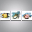 Stretched Canvas Print Contemporary,Three Panels Canvas Horizontal Print Wall Decor For Home Decor