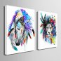 E-HOME Stretched Canvas Art Garlands Of Animals Decoration Painting One Pcs