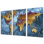 Canvas Set Abstract / Famous Modern / European Style,Three Panels Canvas Vertical Print Wall Decor