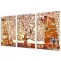 Canvas Set Abstract / Famous Classic / European Style,Three Panels Canvas Vertical Print Wall Deco
