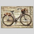 Oil Paintings Leisure Style Canvas Material With Wooden Stretcher Ready To Hang Size70*70CM .