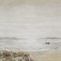E-HOME Stretched Canvas Art Coastal Scenery Decoration Painting  Set of 3