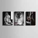 E-HOME Stretched Canvas Art  Wine And Women Decoration Painting One Pcs