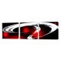 Stretched Canvas Art Abstract Magic Set of 3