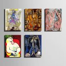 The Logicians Oil Painting Engraved Canvas Print Wall Art  Pablo Picasso  Multi Style Selection