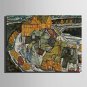 The Logicians Oil Painting Engraved Canvas Print Wall Art Egon Schiele 1 Multi Style Selection