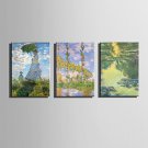 The Logicians Oil Painting Engraved Canvas Print Wall Art Claude Monet 2 Multi Style Selection