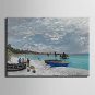 The Logicians Oil Painting Engraved Canvas Print Wall Art Claude Monet 2 Multi Style Selection