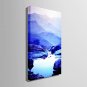 E-HOME Stretched Canvas Art A Secluded Canyon Landscape Decoration Painting One Pcs