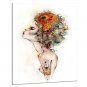 Stretched Canvas Print Abstract,One Panel Canvas Vertical Panoramic Print Wall Decor For Home Deco