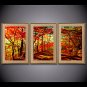 The Explosion Of Linen Inkjet Printing Art Office Room Corridor Hotel Decorative Painting Landscap