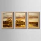 The Explosion Of Linen Inkjet Printing Art Office Room Corridor Hotel Decorative Painting Landscap