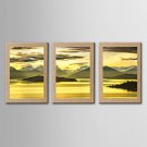 The Explosion Of Linen Inkjet Printing Art Office Room Corridor Hotel Decorative Painting Landscap