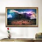 The Explosion Of Linen Inkjet Printing Art Office Room Corridor Hotel Decorative Painting Landscap