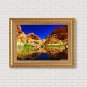 The Explosion Of Linen Inkjet Printing Art Office Room Corridor Hotel Decorative Painting Landscap