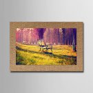 The Explosion Of Linen Inkjet Printing Art Office Room Corridor Hotel Decorative Painting Landscap