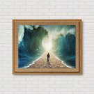 The Explosion Of Linen Inkjet Printing Art Office Living Room Hotel Decorative Murals Leisure Deac