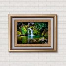 The Explosion Of Linen Inkjet Printing Art Office Room Corridor Hotel Decorative Painting Landscap