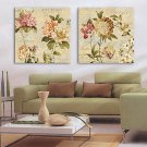 Stretched Canvas Art Floral Days Set of 2