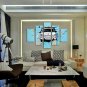 Art Print Still Life Modern,Five Panels Horizontal Print Wall Decor For Home Decoration