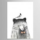 Canvas Set Abstract Animal Classic European Style,One Panel Canvas Vertical Print Wall Decor For H