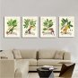 Canvas Print Four Panels Canvas Vertical Panoramic Print Wall Decor For Home Decoration