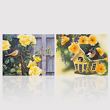 Canvas Print Two Panels Canvas Horizontal Panoramic Print Wall Decor For Home Decoration