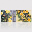 Canvas Print Two Panels Canvas Horizontal Panoramic Print Wall Decor For Home Decoration