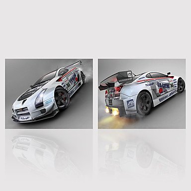 Canvas Print Two Panels Canvas Horizontal Panoramic Print Wall Decor For Home Decoration