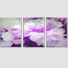 Popular 3Pcs Hot Sell Modern Wall Painting Pink Flower Home Decorative Wedding Art Picture Paint O