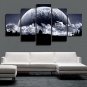 Five Panels Horizontal Print Wall Decor For Home Decoration