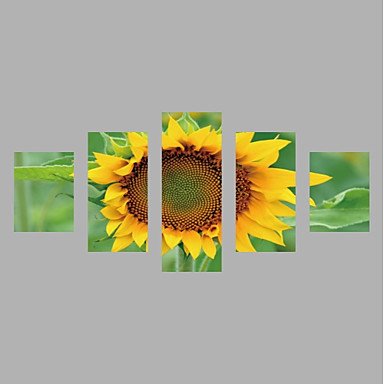 Canvas Print Abstract,Five Panels Canvas Horizontal Print Wall Decor For Home Decoration