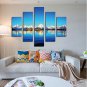 Canvas Print Abstract,Five Panels Canvas Horizontal Print Wall Decor For Home Decoration