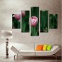 Canvas Print Abstract,Five Panels Canvas Horizontal Print Wall Decor For Home Decoration
