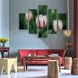 Canvas Print Abstract,Five Panels Canvas Horizontal Print Wall Decor For Home Decoration