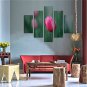 Canvas Print Abstract,Five Panels Canvas Horizontal Print Wall Decor For Home Decoration