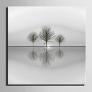 E-HOME Stretched Canvas Art The Reflection of A Tree Decorative Painting One Pcs