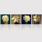 Canvas Print Four Panels Canvas Vertical Panoramic Print Wall Decor For Home Decoration