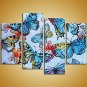 Unframed Butterfly Painting Canvas Prints Art Modern Canvas Art for Home Decor