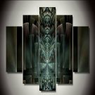Art Print Abstract Modern Five Panels Horizontal Print Wall Decor For Home Decoration