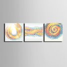 E-HOME Stretched Canvas Art Color Vortex Series Decoration Painting MINI SIZE One Pcs