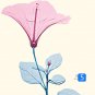 E-HOME Stretched Canvas Art Transparent Color Flowers Series Decoration Painting MINI SIZE One Pcs