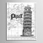 E-HOME Stretched Canvas Art Famous European Architecture Series Decoration Painting MINI SIZE One