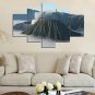 Art Print Landscape Modern Five Panels Horizontal Print Wall Decor For Home Decoration