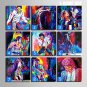 E-HOME Stretched Canvas Art Mike Jackson Series Decoration Painting MINI SIZE One Pcs