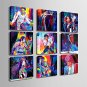 E-HOME Stretched Canvas Art Mike Jackson Series Decoration Painting MINI SIZE One Pcs