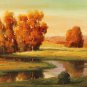 E-HOME Stretched Canvas Art Autumn Scenery Series Decoration Painting MINI SIZE One Pcs